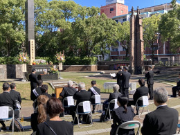 「慰霊と鎮魂の祈り」奏上
